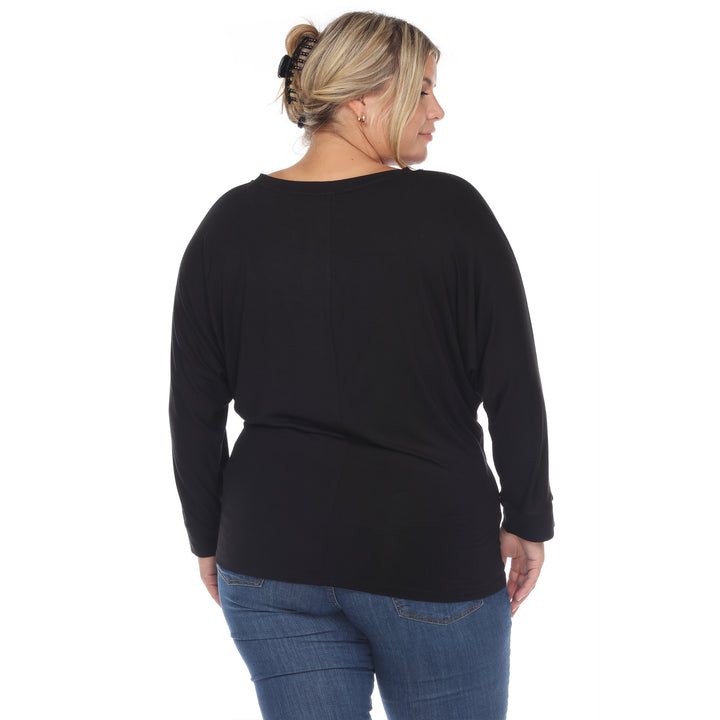 Plus Size Dolman Sleeve Top