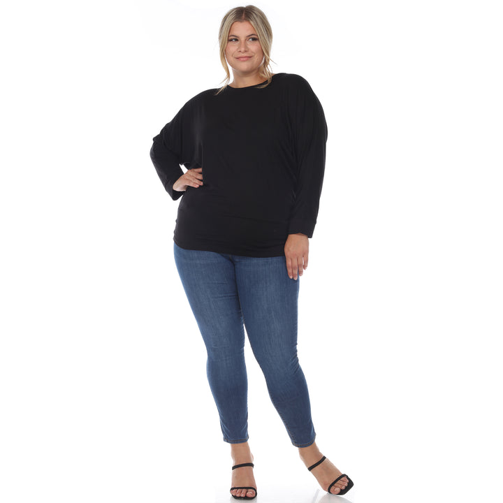 Plus Size Dolman Sleeve Top