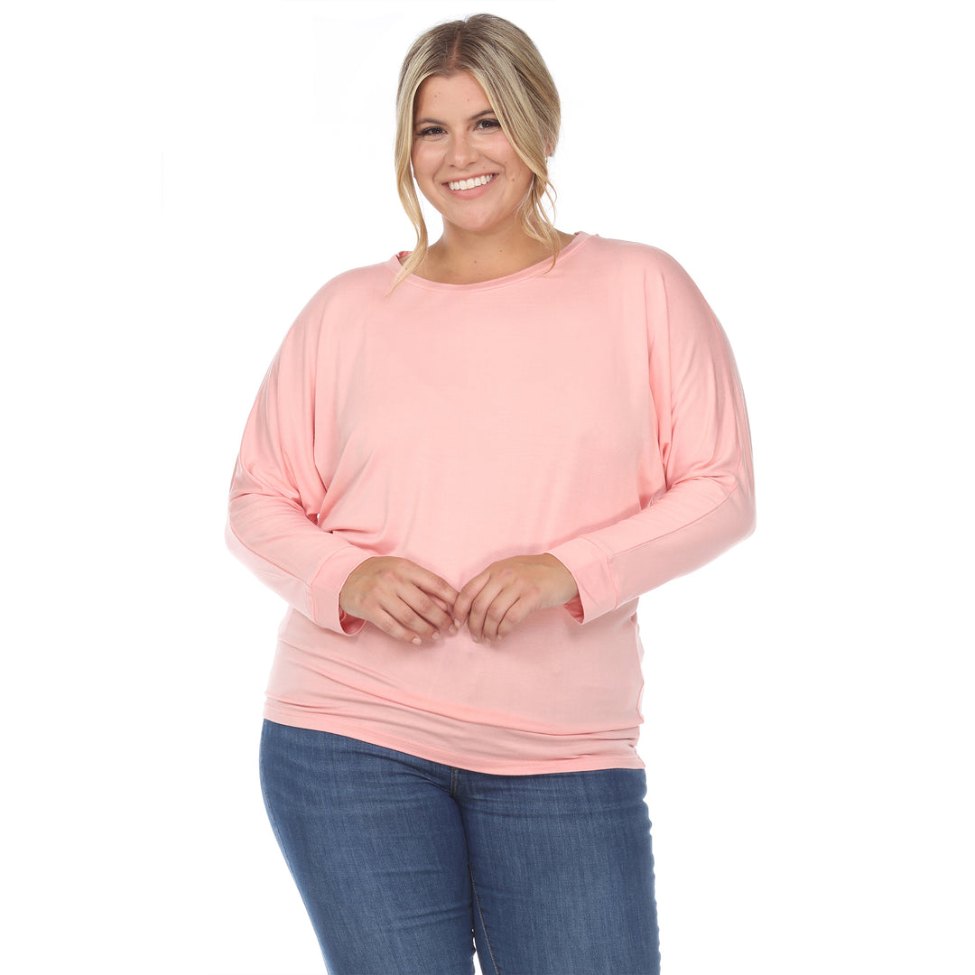 Plus Size Dolman Sleeve Top