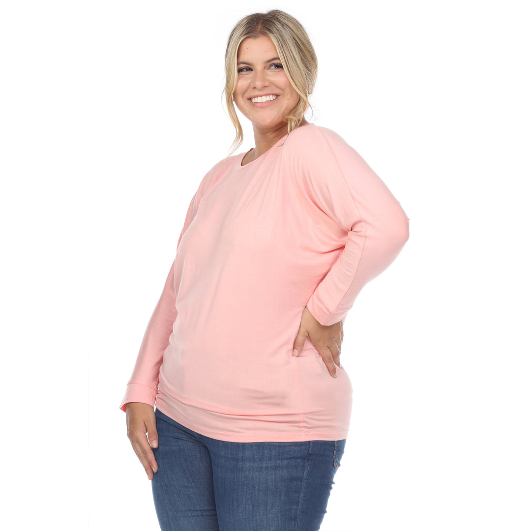 Plus Size Dolman Sleeve Top