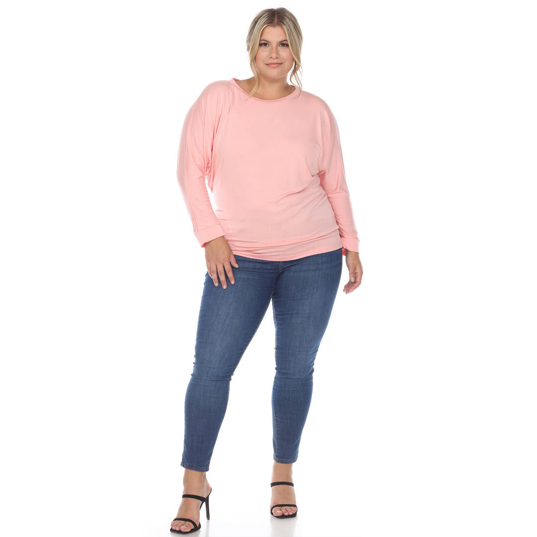 Plus Size Dolman Sleeve Top