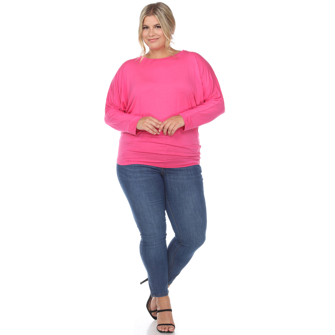 Plus Size Dolman Sleeve Top