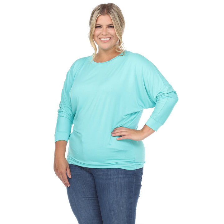 Plus Size Dolman Sleeve Top
