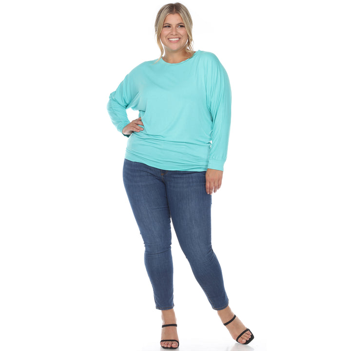Plus Size Dolman Sleeve Top