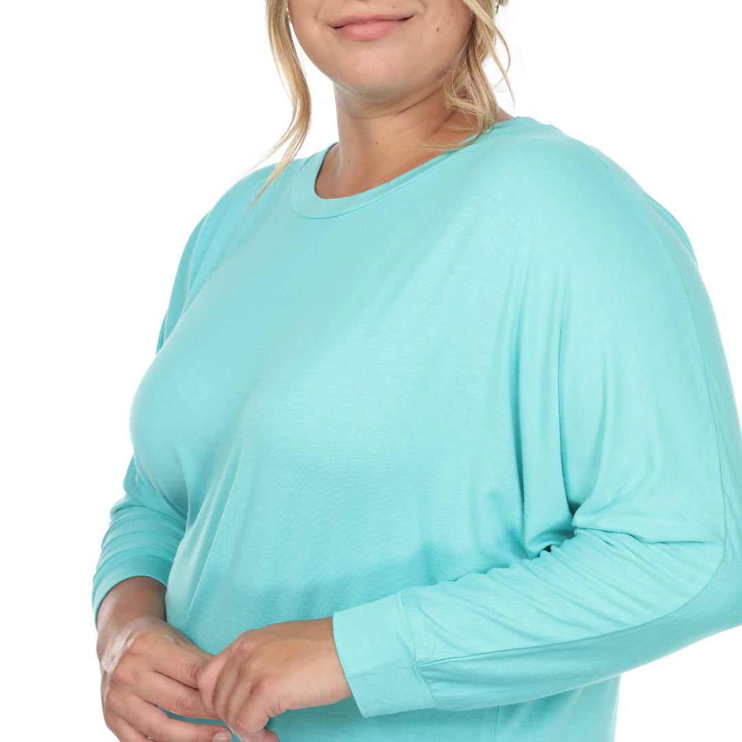 Plus Size Dolman Sleeve Top