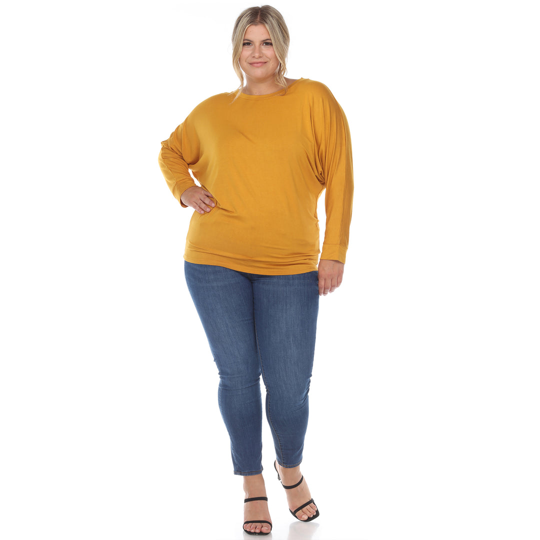 Plus Size Dolman Sleeve Top