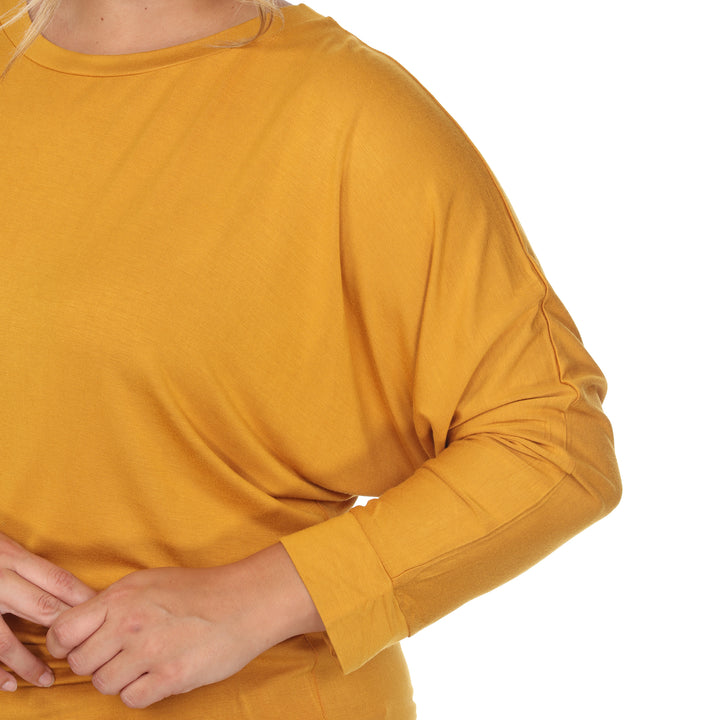 Plus Size Dolman Sleeve Top