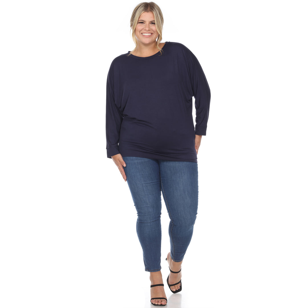 Plus Size Dolman Sleeve Top