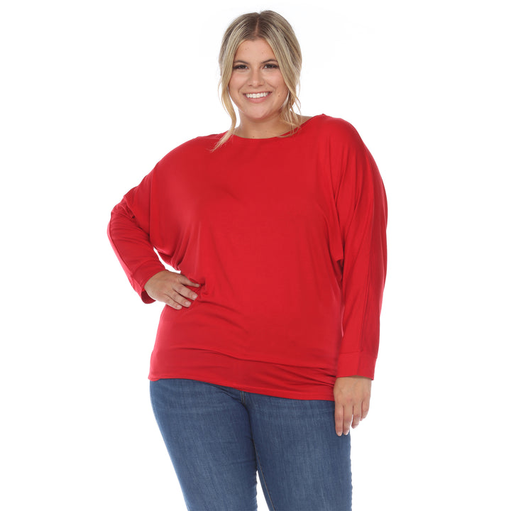 Plus Size Dolman Sleeve Top