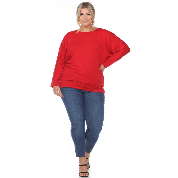 Plus Size Dolman Sleeve Top