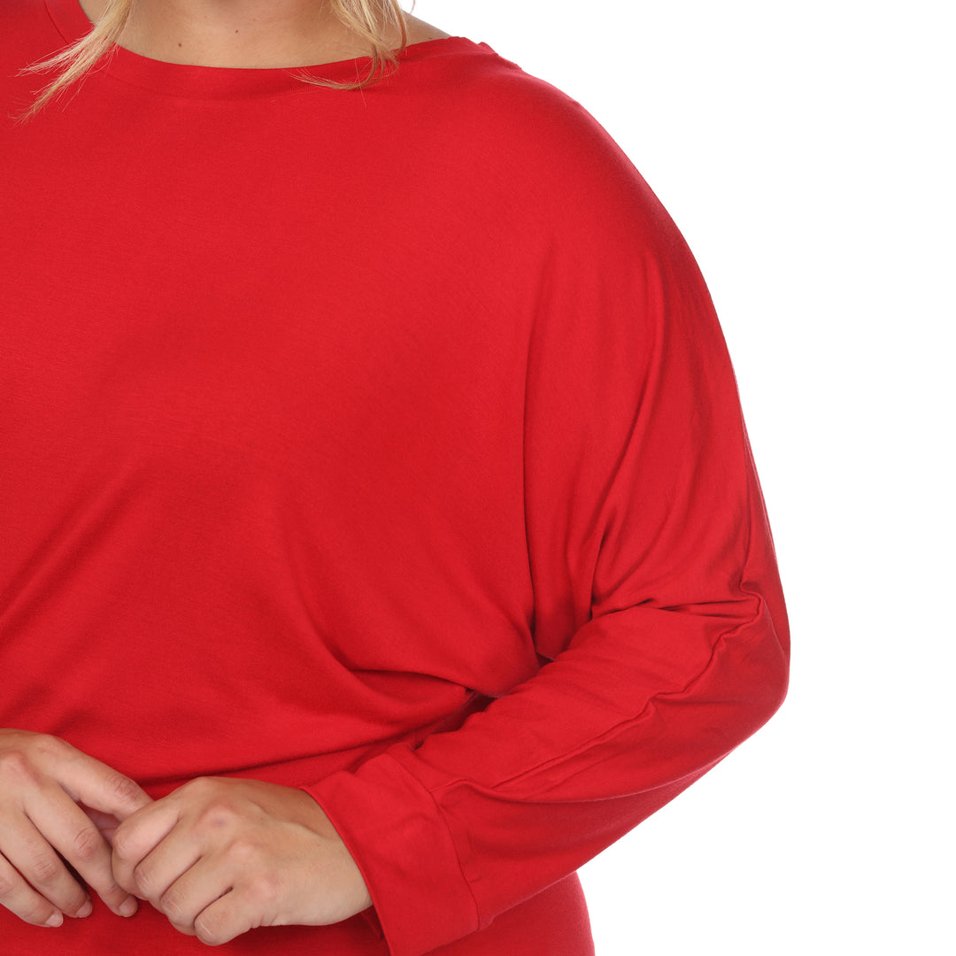 Plus Size Dolman Sleeve Top