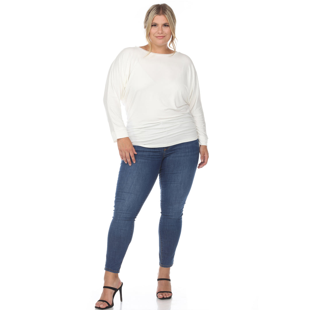 Plus Size Dolman Sleeve Top