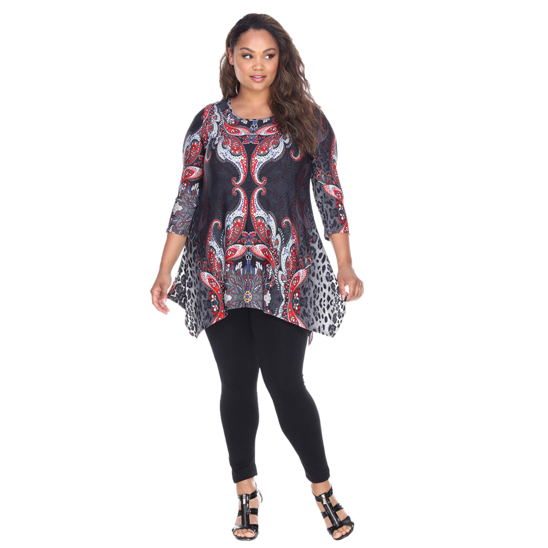 Women's Plus Marlene Tunic Top