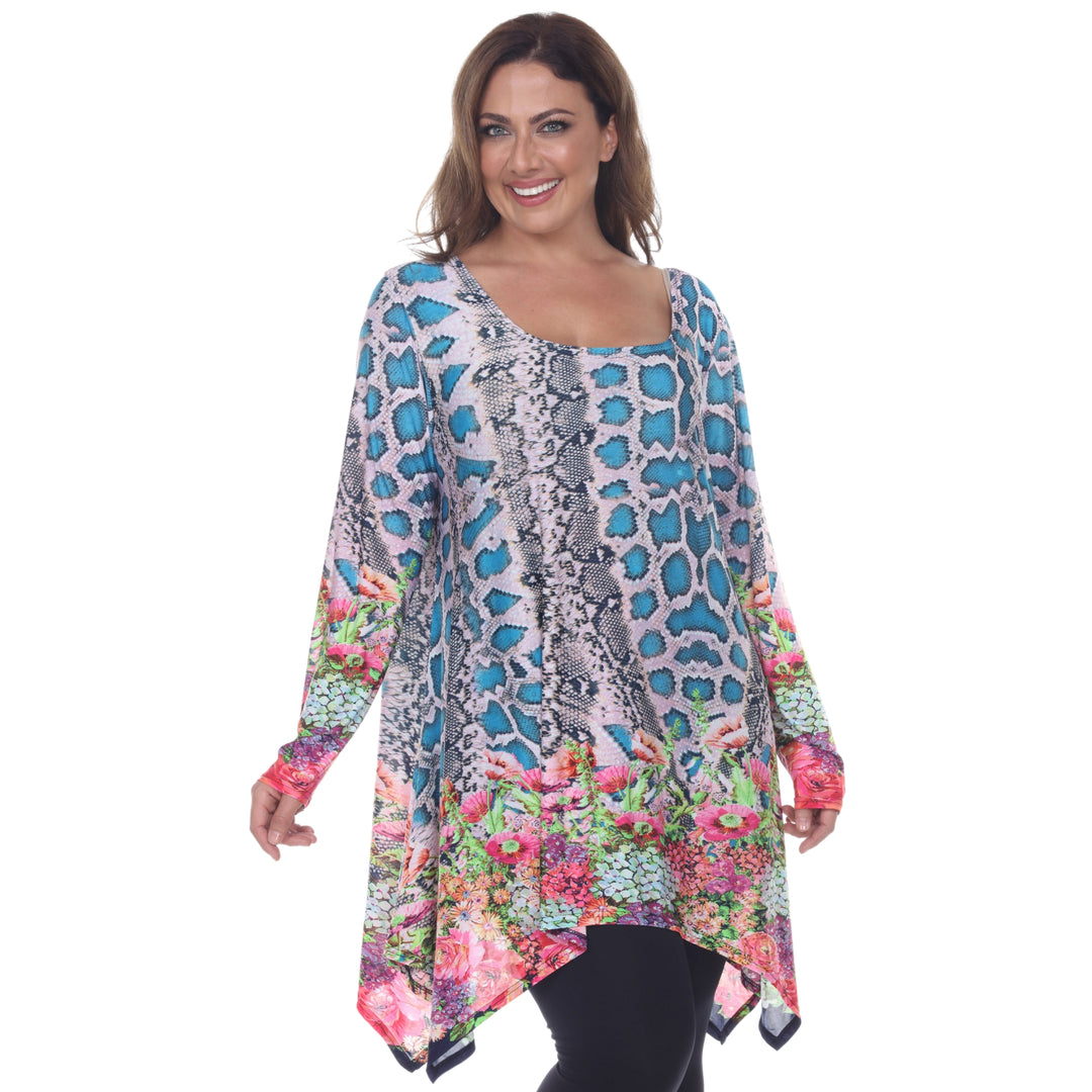 Women's Plus Marlene Tunic Top