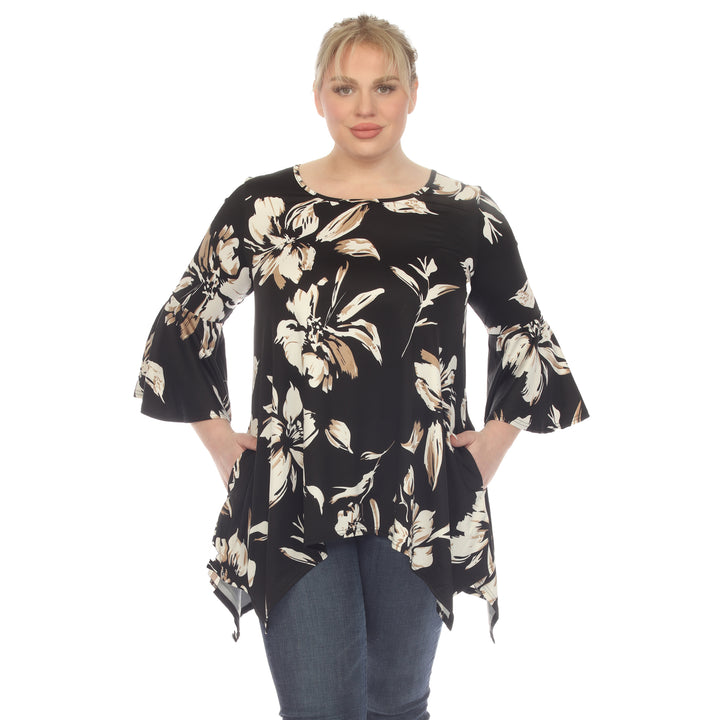 Women's Plus Size Blanche Tunic Top