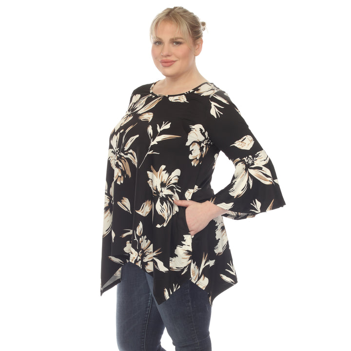 Women's Plus Size Blanche Tunic Top