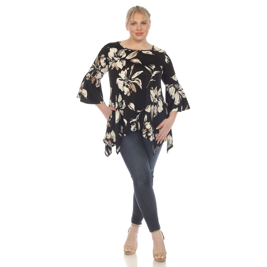 Women's Plus Size Blanche Tunic Top