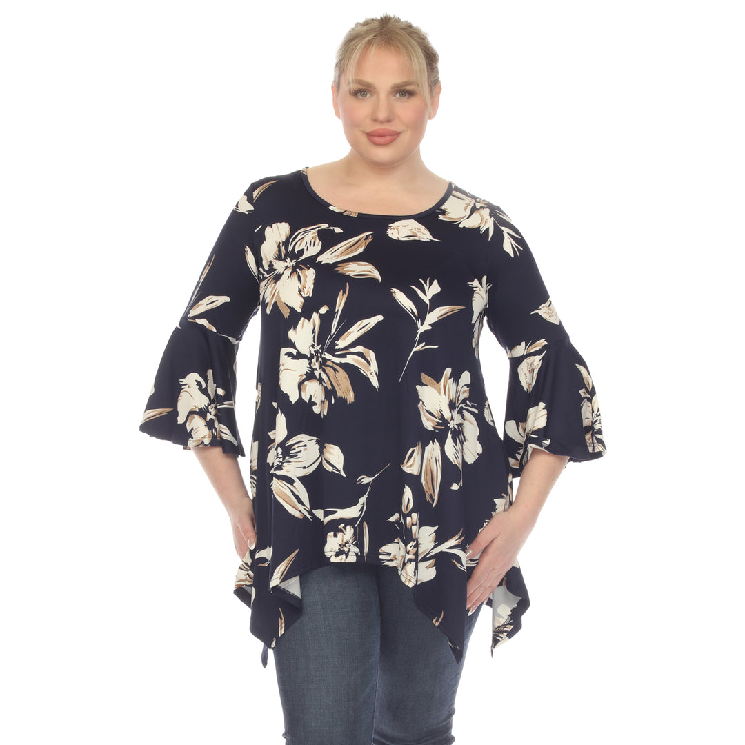Women's Plus Size Blanche Tunic Top