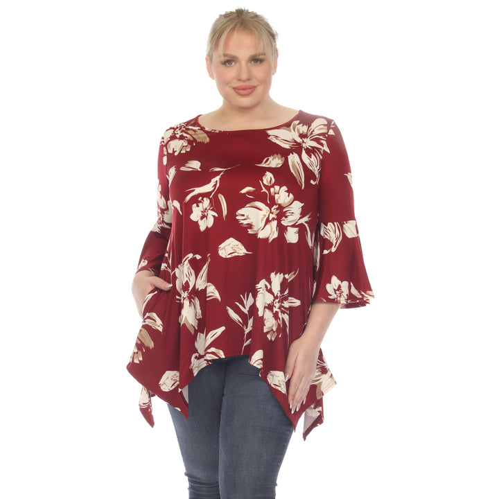 Women's Plus Size Blanche Tunic Top