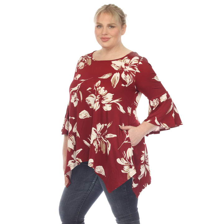 Women's Plus Size Blanche Tunic Top