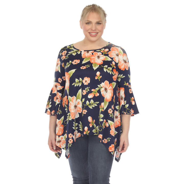 Women's Plus Size Blanche Tunic Top