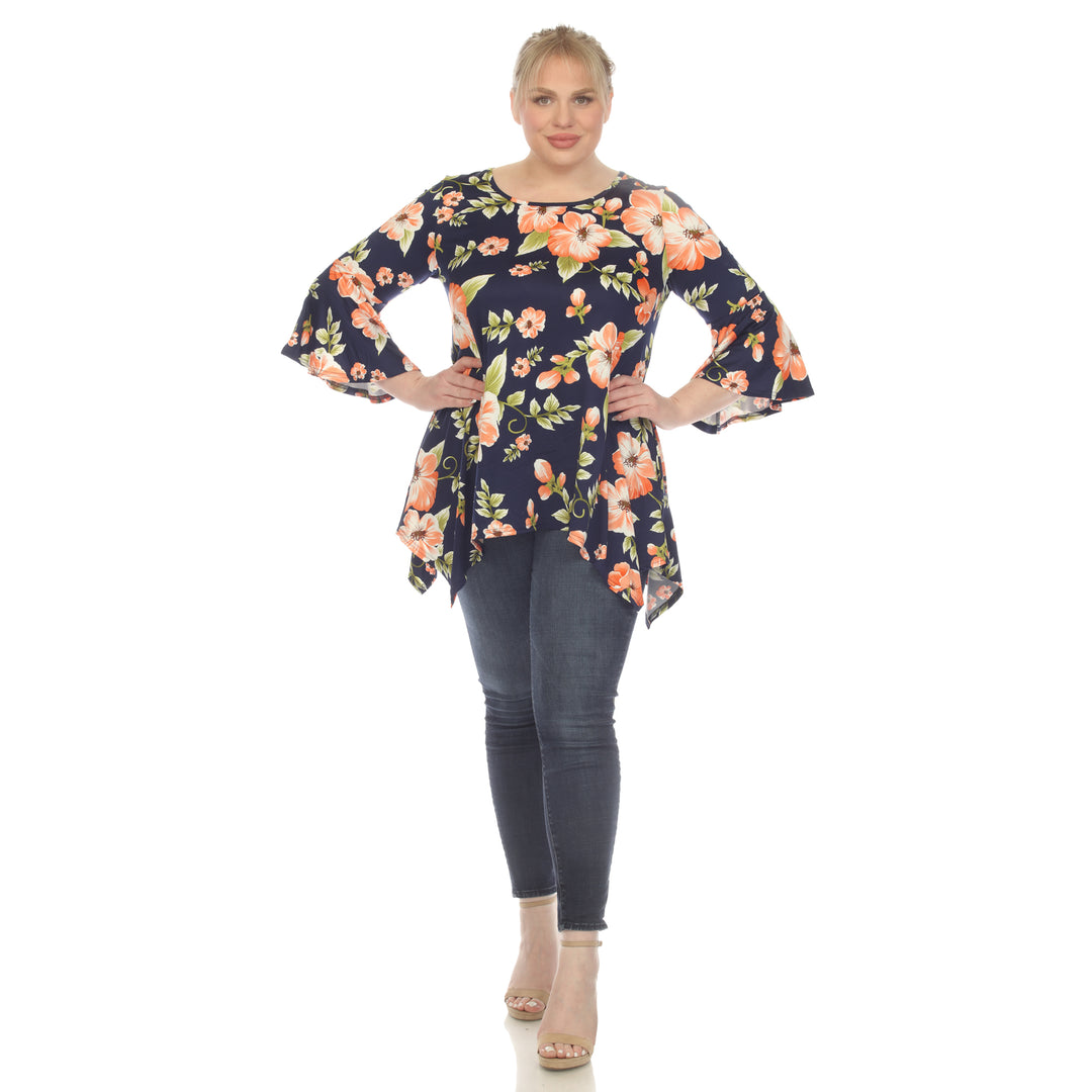 Women's Plus Size Blanche Tunic Top
