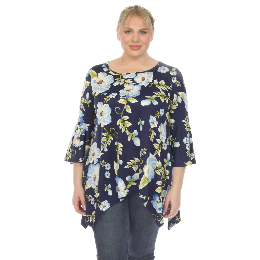 Women's Plus Size Blanche Tunic Top