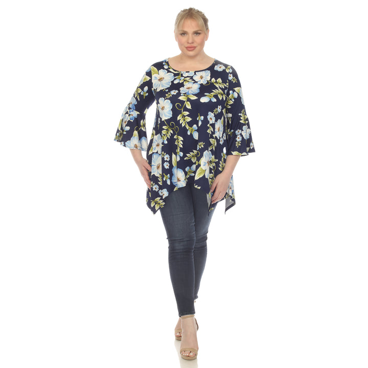 Women's Plus Size Blanche Tunic Top