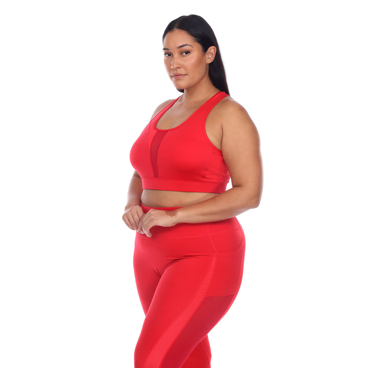 Plus Size Racer Back Sports Bra