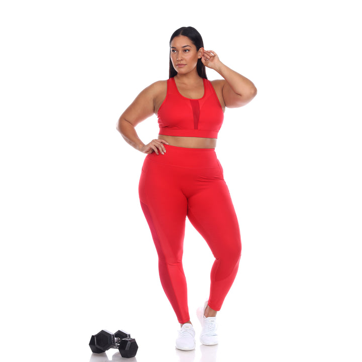 Plus Size Racer Back Sports Bra