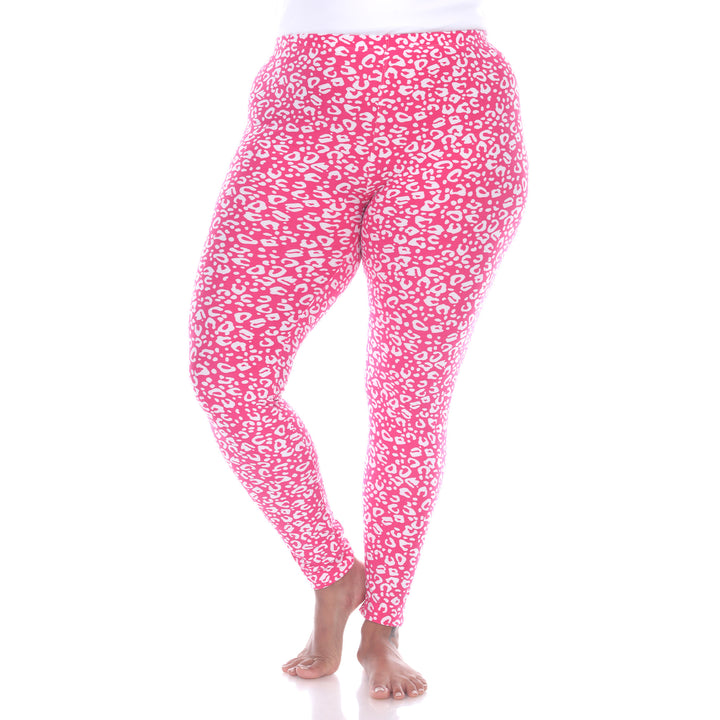 Plus Size Super Soft Leopard Printed Leggings