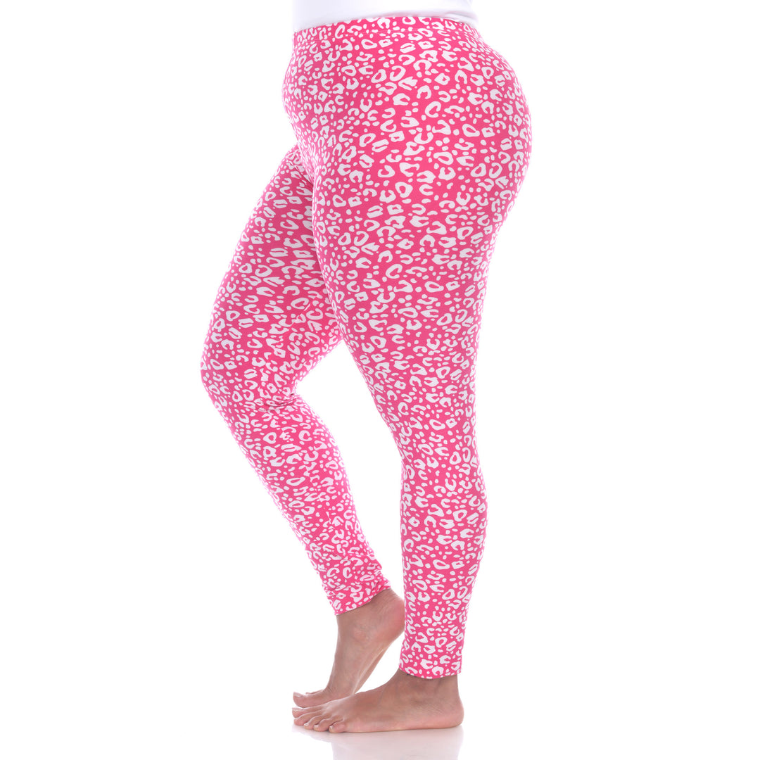 Plus Size Super Soft Leopard Printed Leggings