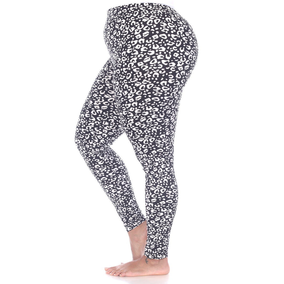 Plus Size Super Soft Leopard Printed Leggings