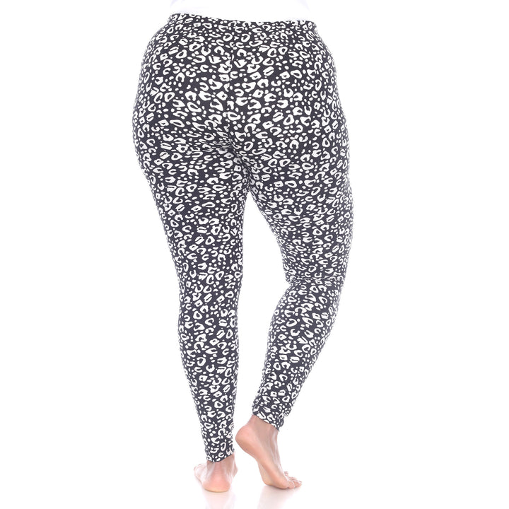 Plus Size Super Soft Leopard Printed Leggings