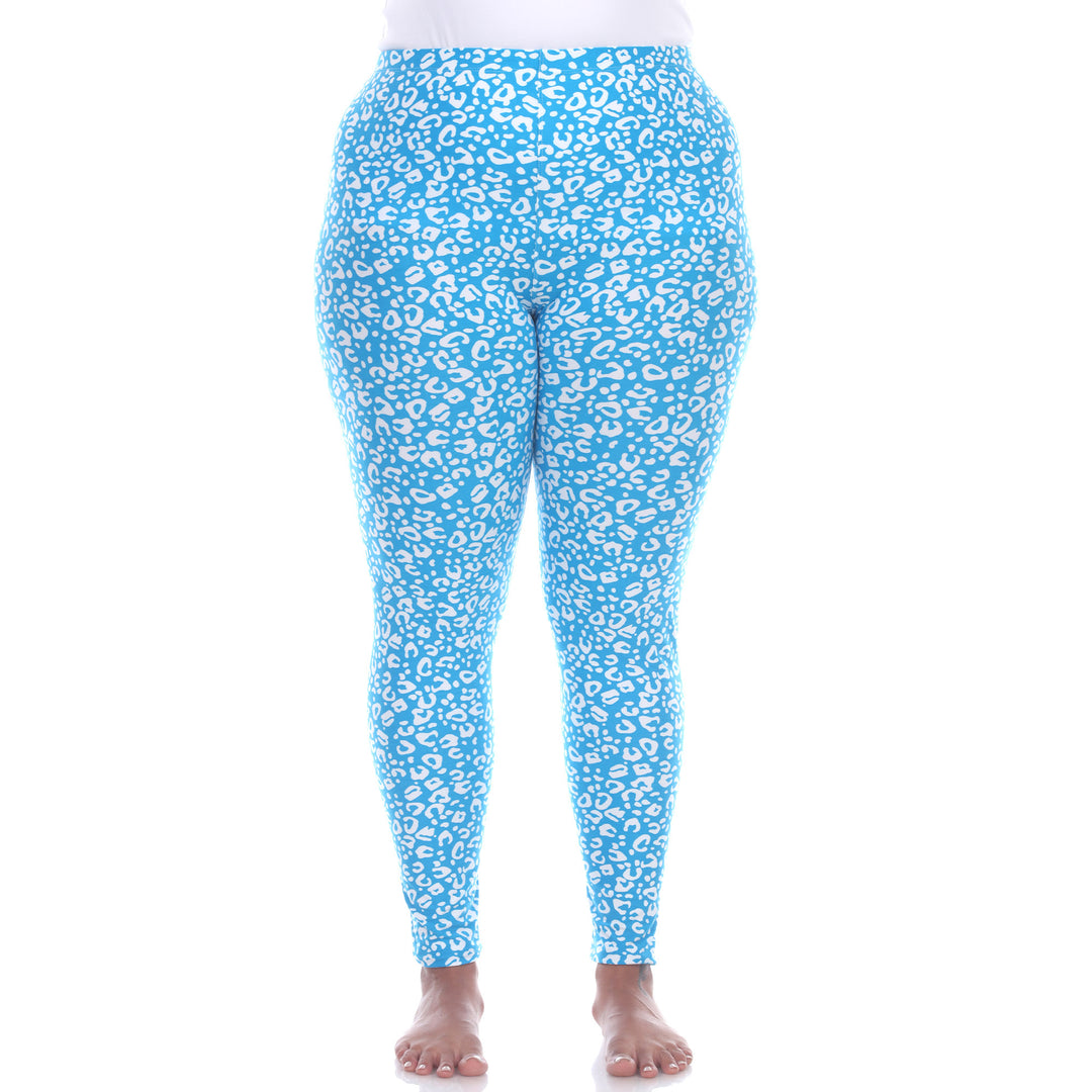 Plus Size Super Soft Leopard Printed Leggings