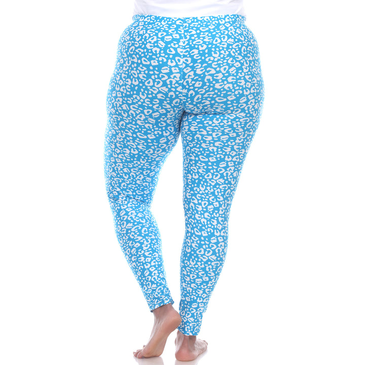 Plus Size Super Soft Leopard Printed Leggings