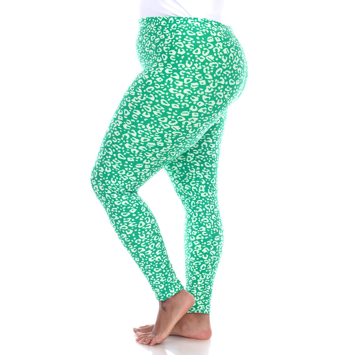 Plus Size Super Soft Leopard Printed Leggings