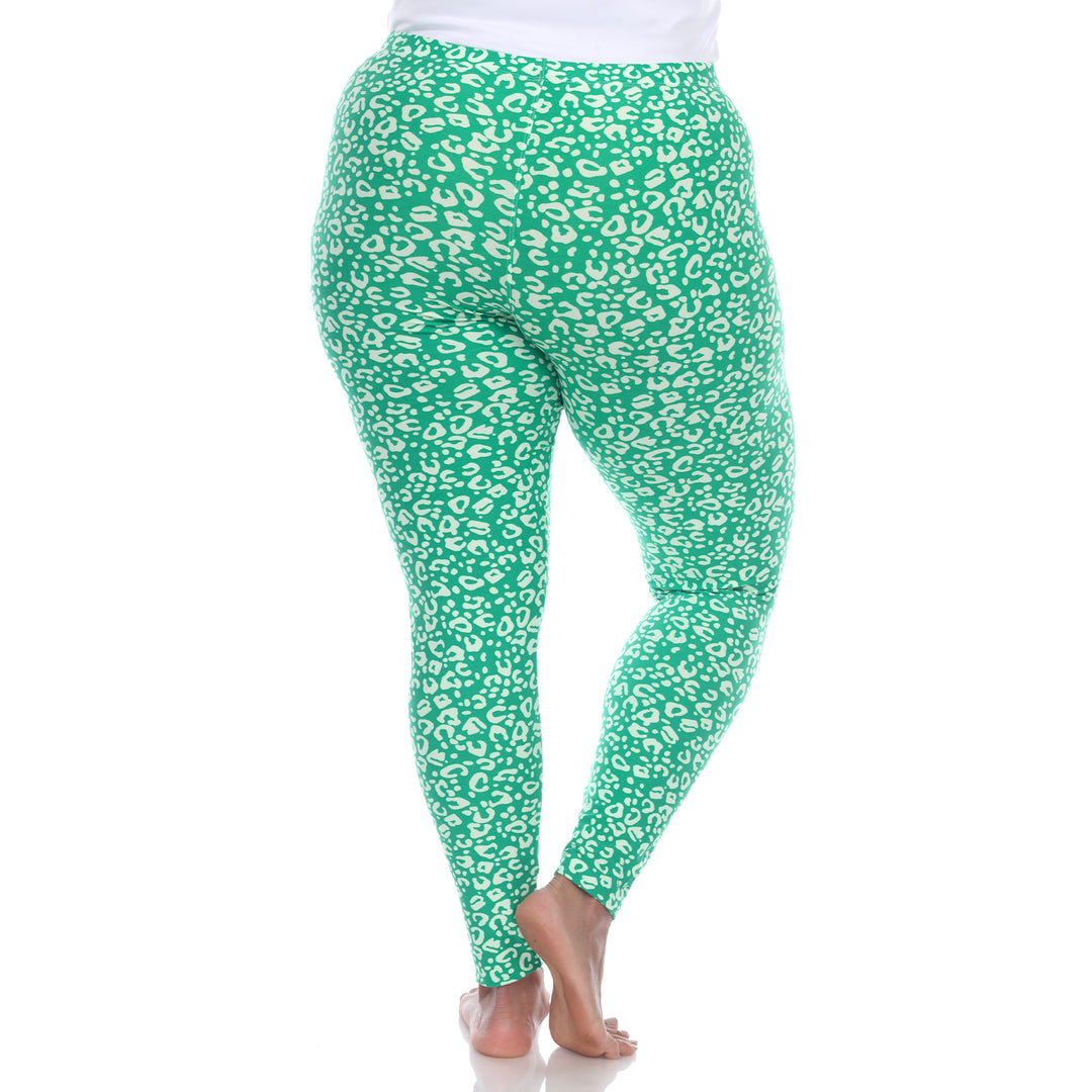 Plus Size Super Soft Leopard Printed Leggings