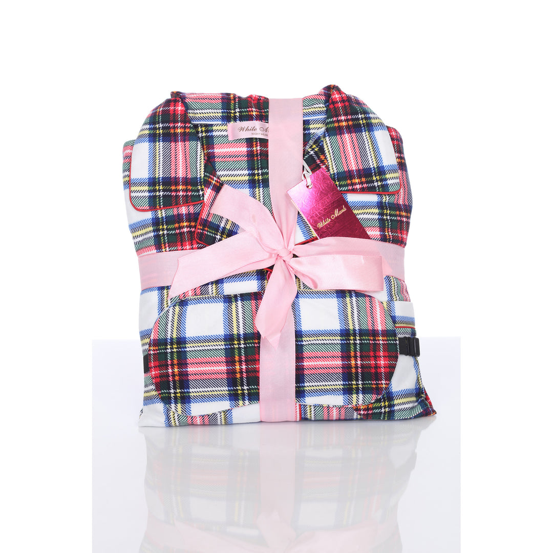 Women's Plus Size Three-Piece Pajama Set