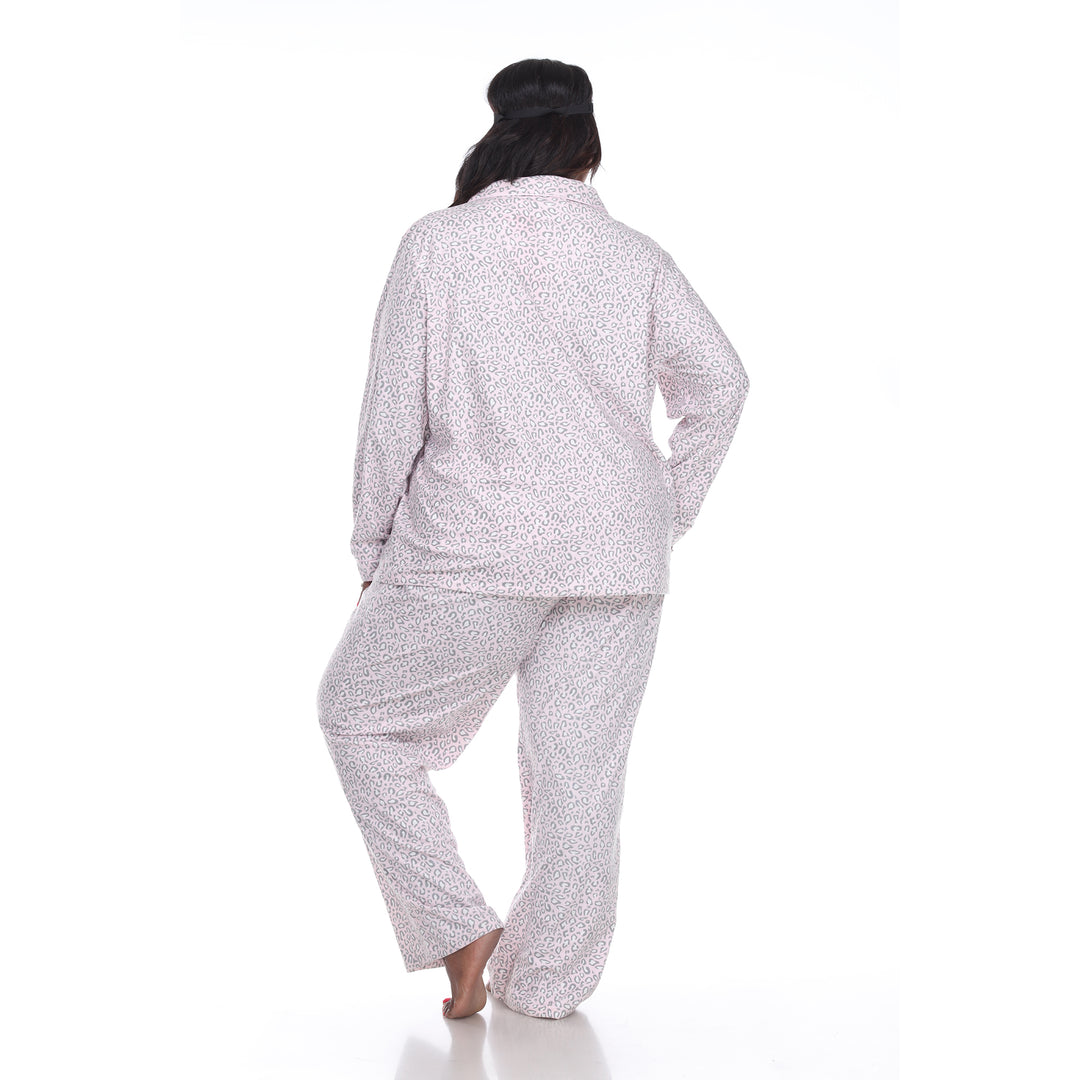 Women's Plus Size Three-Piece Pajama Set