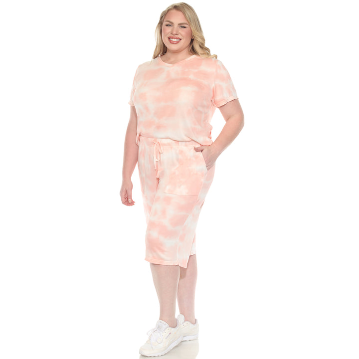 Plus Size Loungewear Set Pink