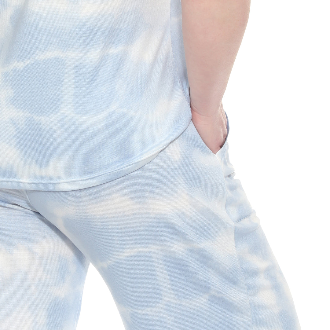 Plus Size Loungewear Set Blue