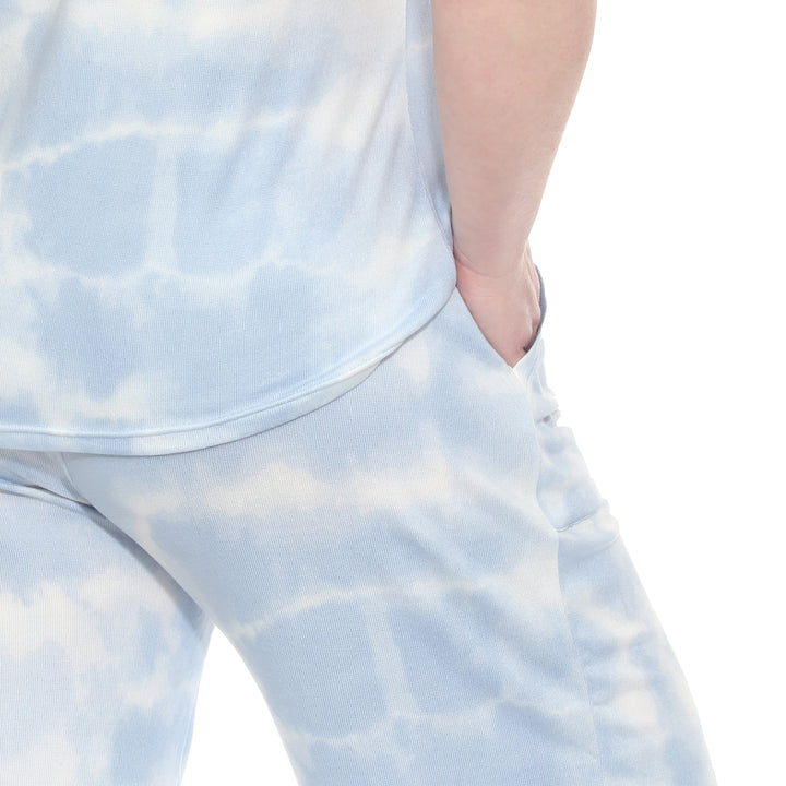 Plus Size Loungewear Set Blue