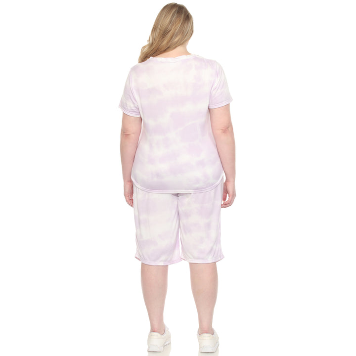 Plus Size Loungewear Set Purple