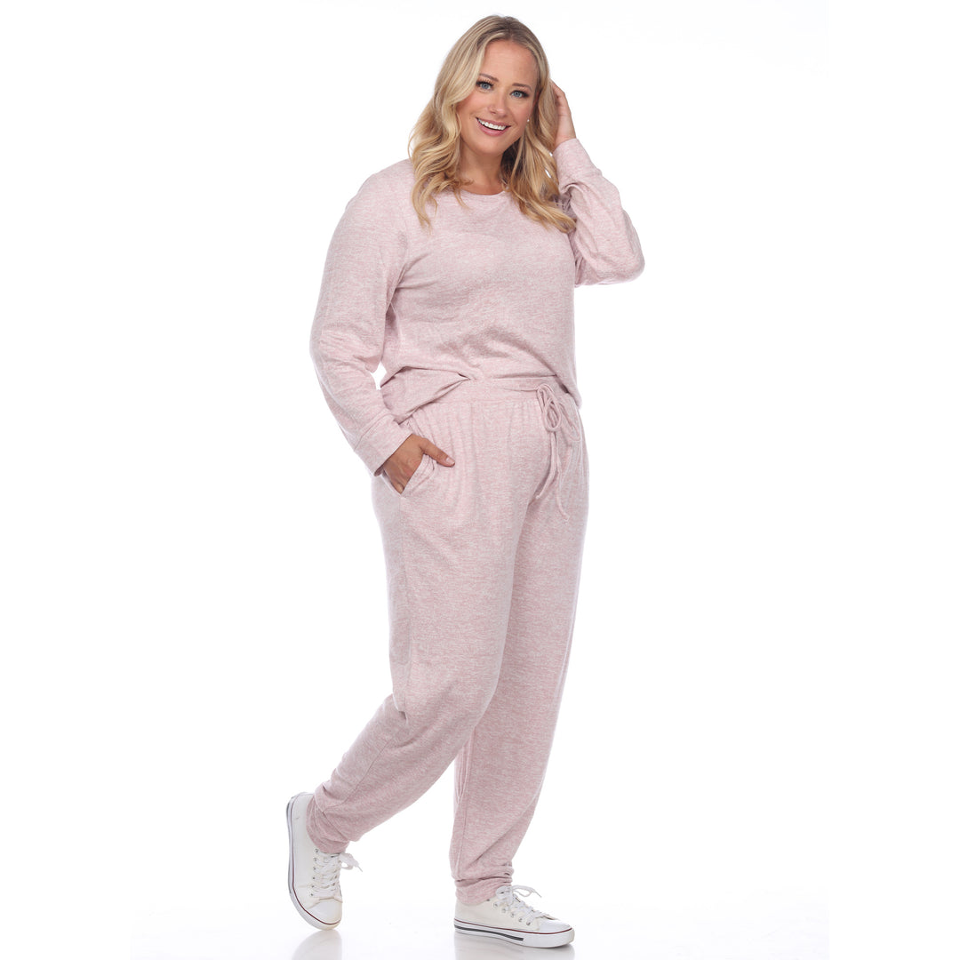 Women's Plus Size 2 Piece Lounge Set