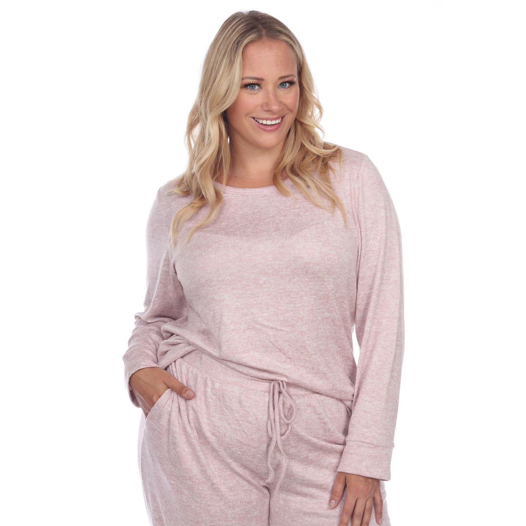 Women's Plus Size 2 Piece Lounge Set