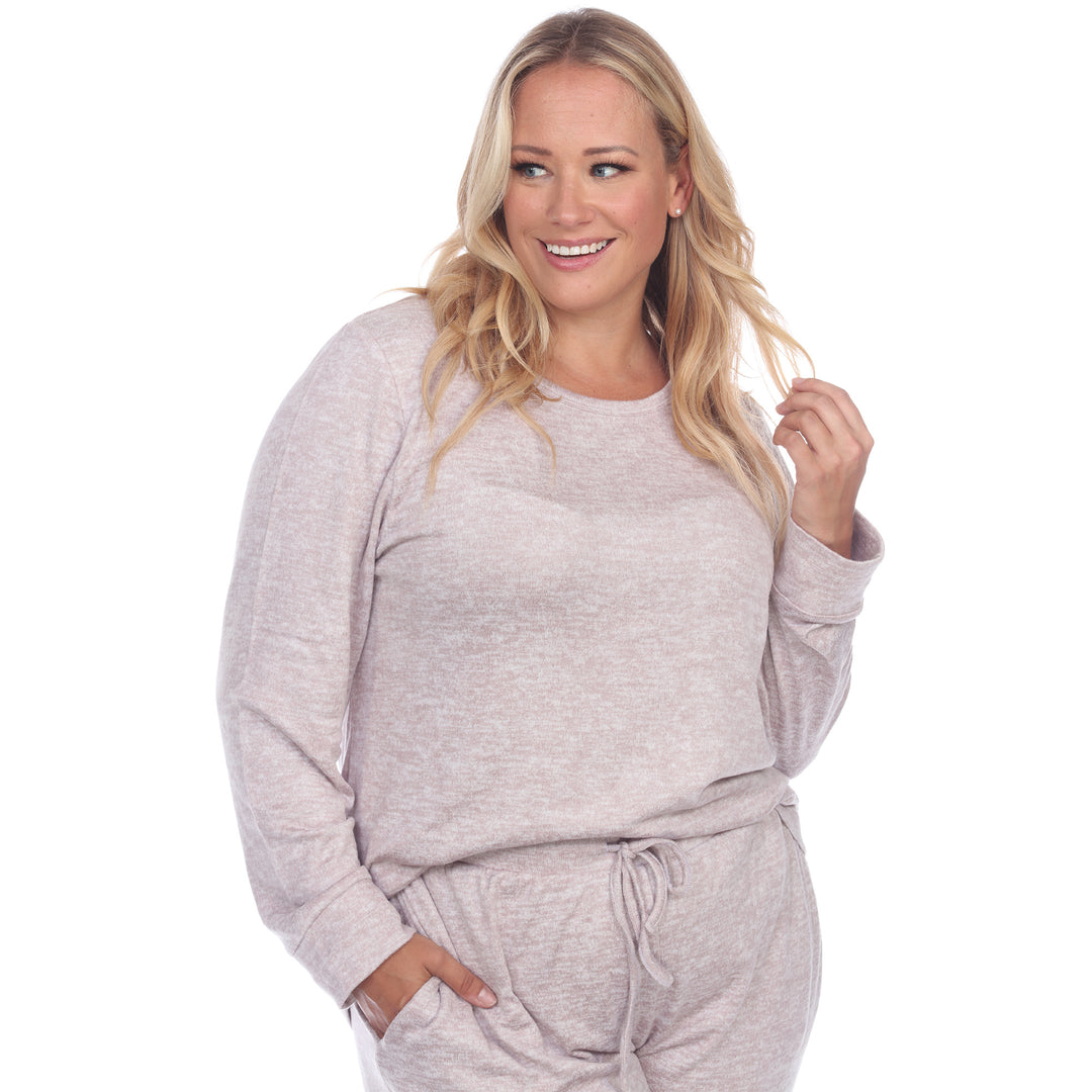 Women's Plus Size 2 Piece Lounge Set