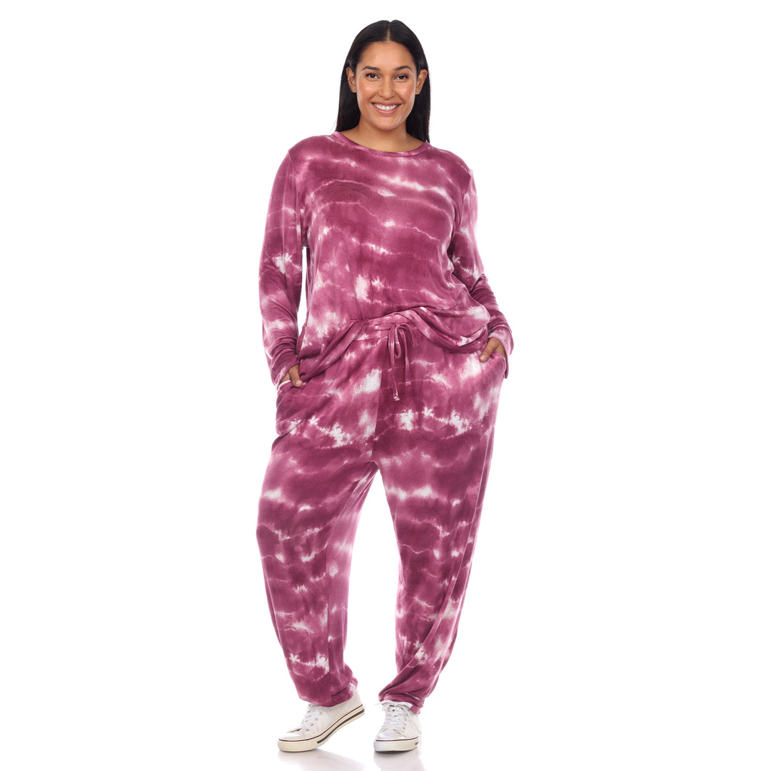 Women's Plus Size 2 Piece Lounge Set