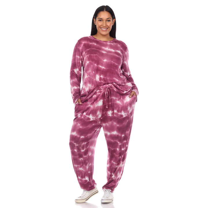Women's Plus Size 2 Piece Lounge Set