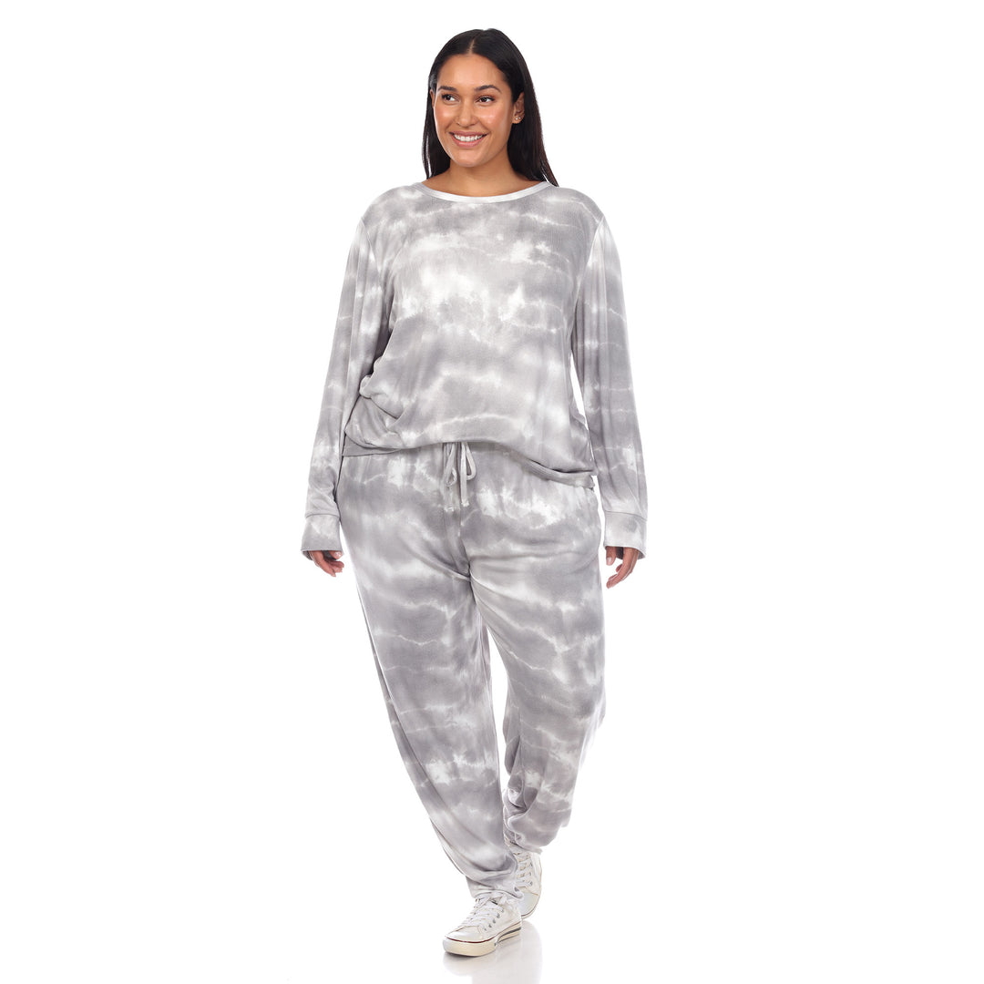 Women's Plus Size 2 Piece Lounge Set